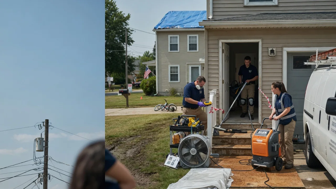 Water Damage Repair in Hosmer, SD near me